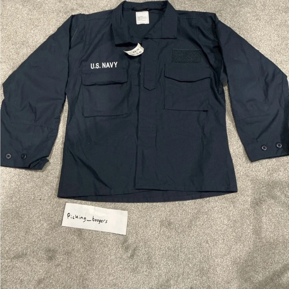 U.S. Navy Dark Blue‎ Military Jacket